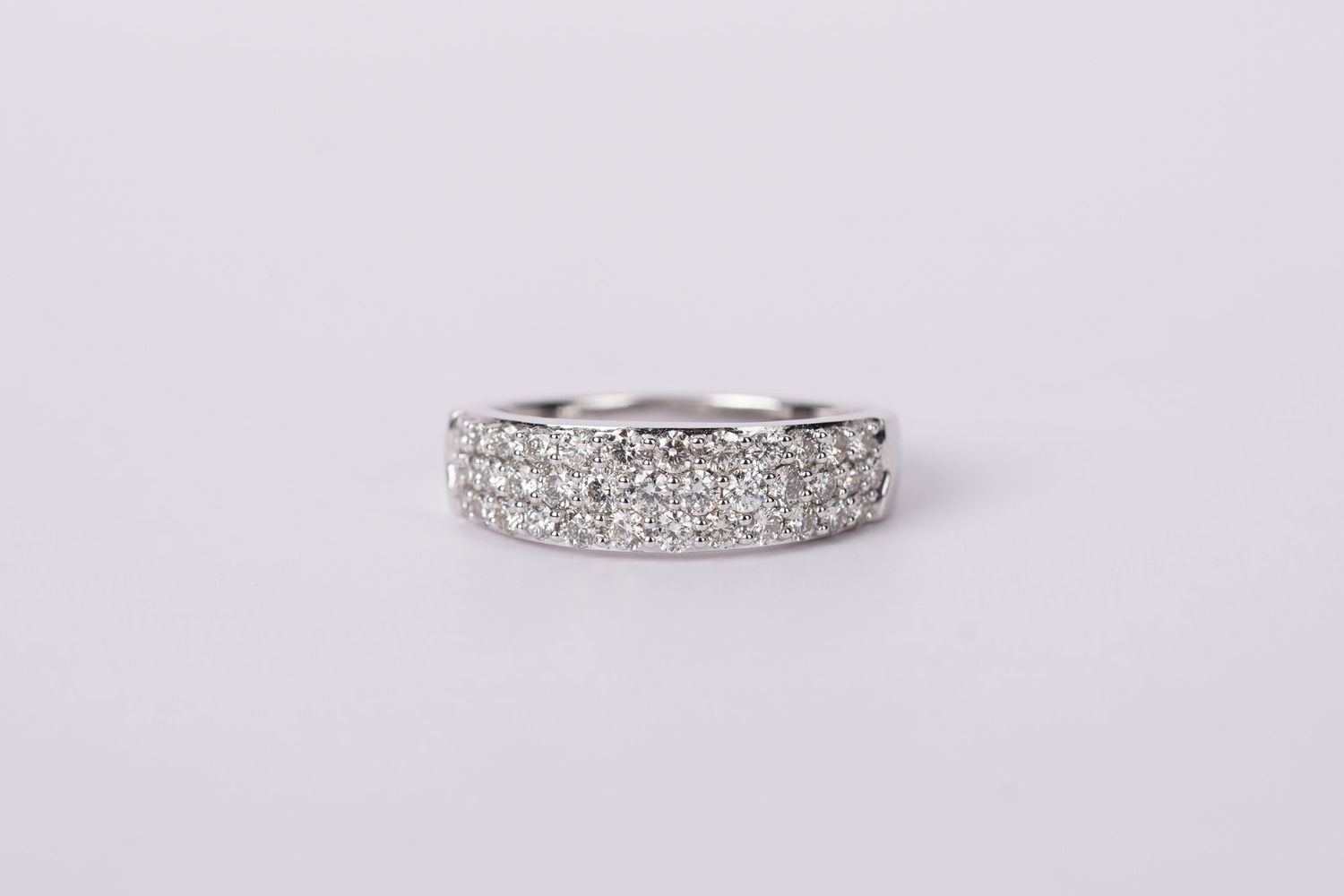 BETX- 14KW 4.26g 1.00ctw Diamond Fashion Ring (size 7)