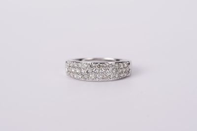 BETX- 14KW 4.26g 1.00ctw Diamond Fashion Ring (size 7)