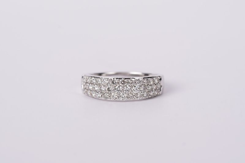 BETX- 14KW 4.26g 1.00ctw Diamond Fashion Ring (size 7)
