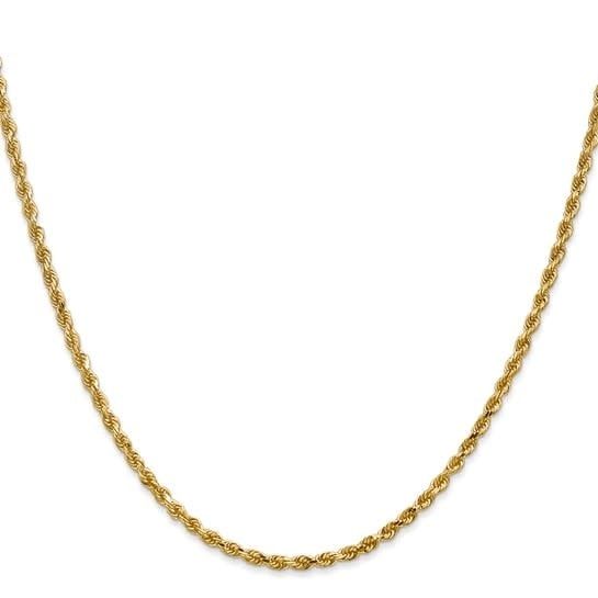 AET- 10KY 7.6g 2.5mm Rope Chain 18&quot;