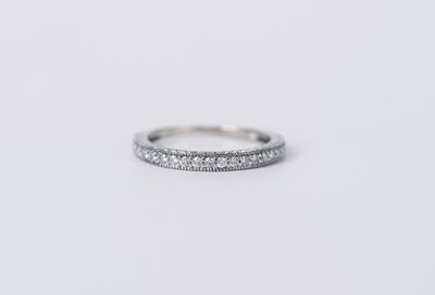 AAT- 14KW 1.97g .20ctw Diamond Vintage Inspired Band (size 6.5)
