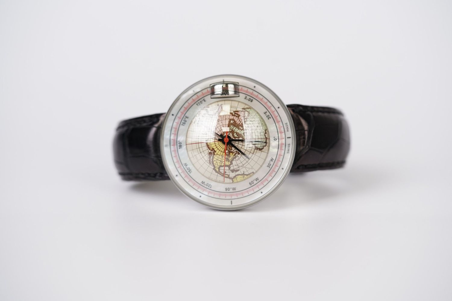 LTTX- Magellan Northern Hemisphere 3D Men&#39;s Watch 44mm