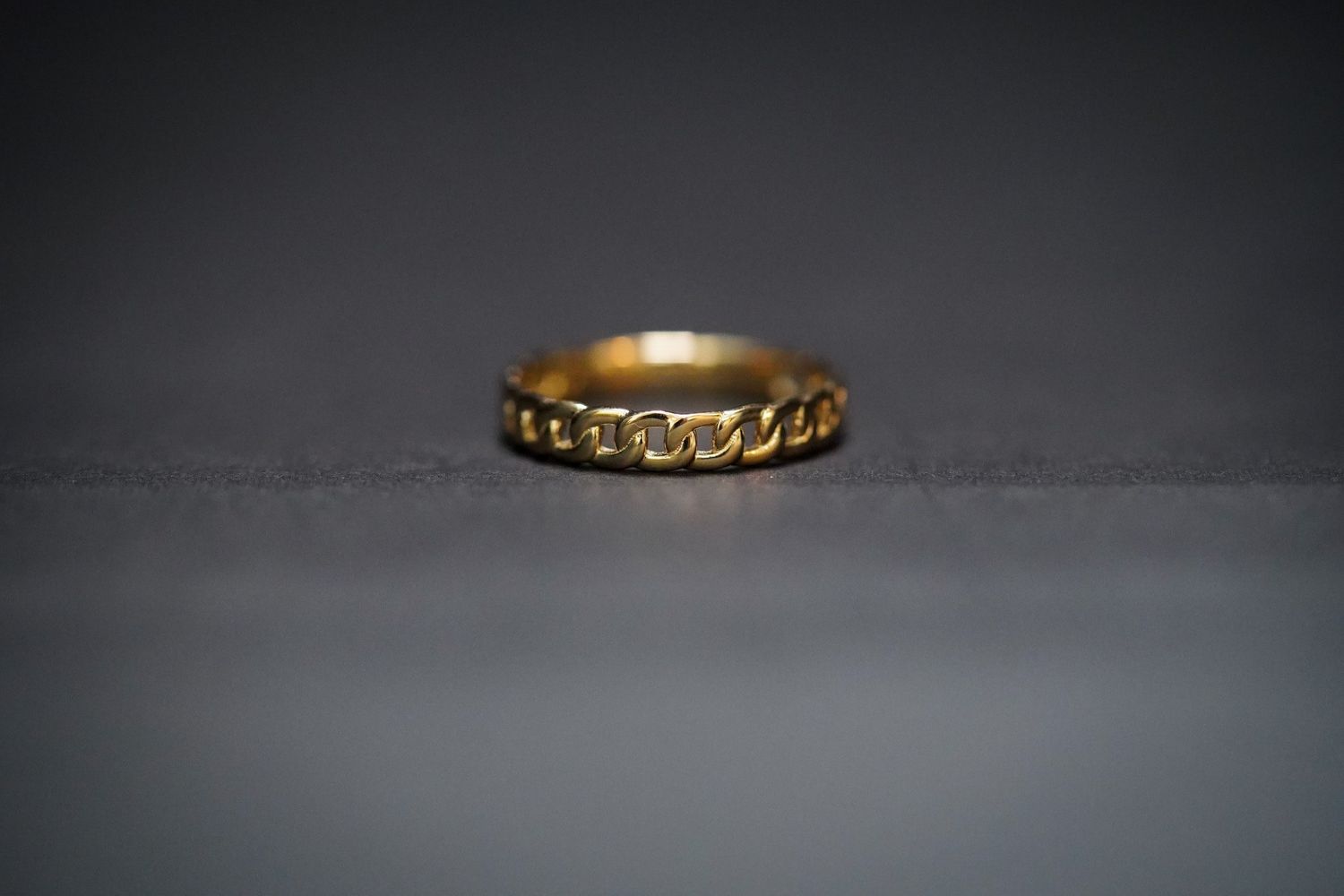 VBE- 14KY 2.40g Chain Link Fashion Ring (size 8)