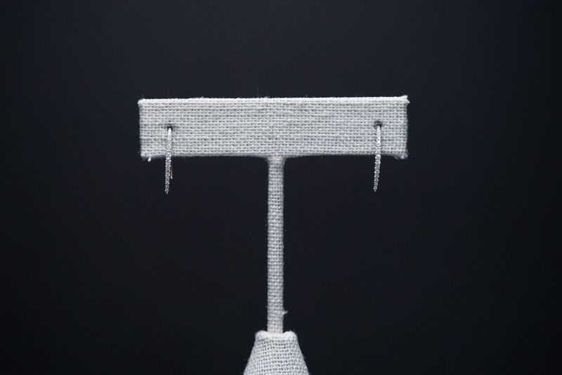 VLT- 14KY .12ctw Diamond Threader Earrings