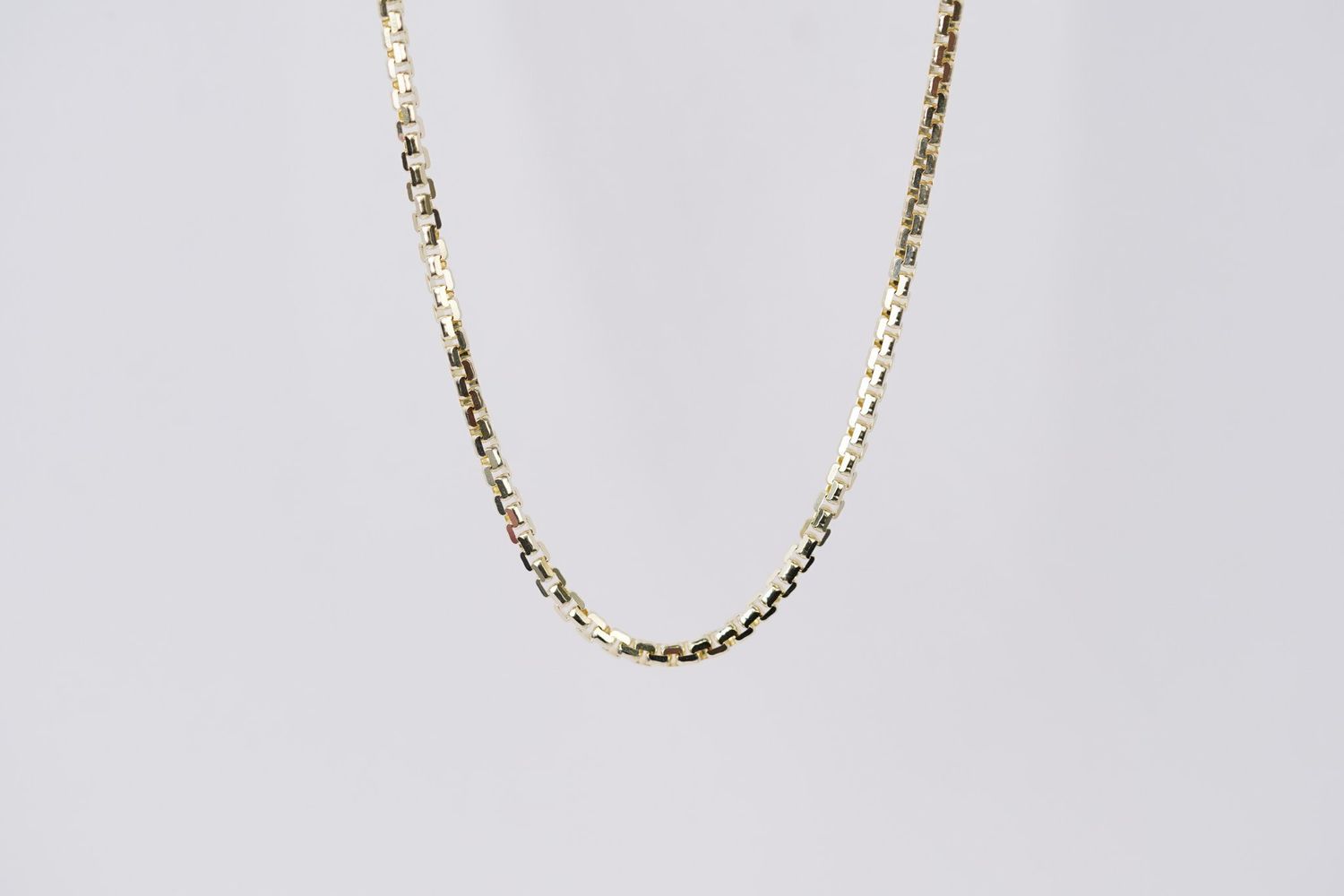 BIVX- 14KY 13.78g 2.25mm Octogonal Box Chain 20&quot;