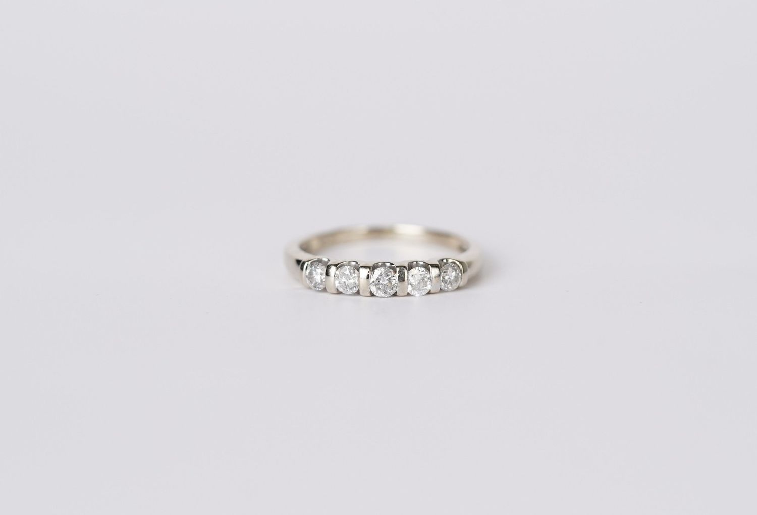 VLT- 14KW 2.30g .45ctw Diamond Stackable Band (size 7)