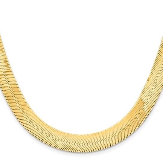 LDTX- 14KY 29.36g 9mm Herringbone Chain 20&quot;