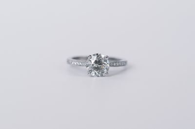 RRTT- 18KW 3.56g 1.92ctw (1.77ctr) I/SI2 European Diamond Tacori Engagement Ring (size 6)