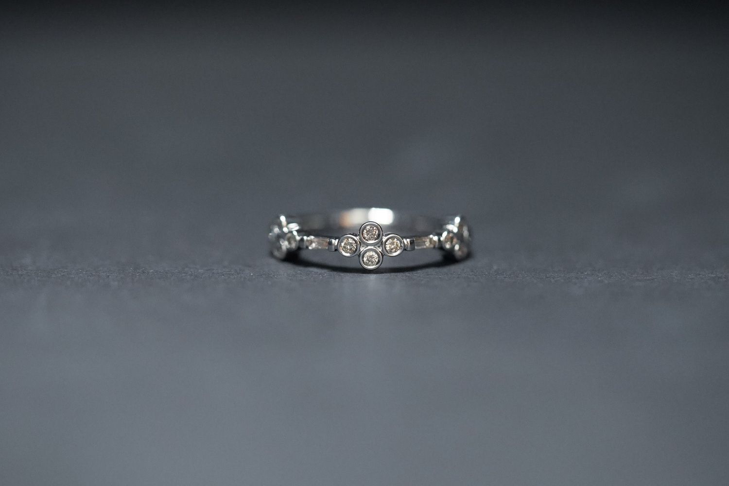 NRT- 14KW 2.57g .25ctw Diamond Stackable Band (size 7)