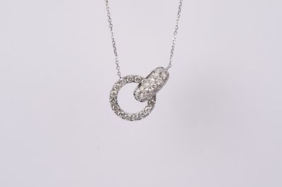BTAX- 14KW 3.20g 1.00ctw Diamond Fashion Pendant 16&quot;