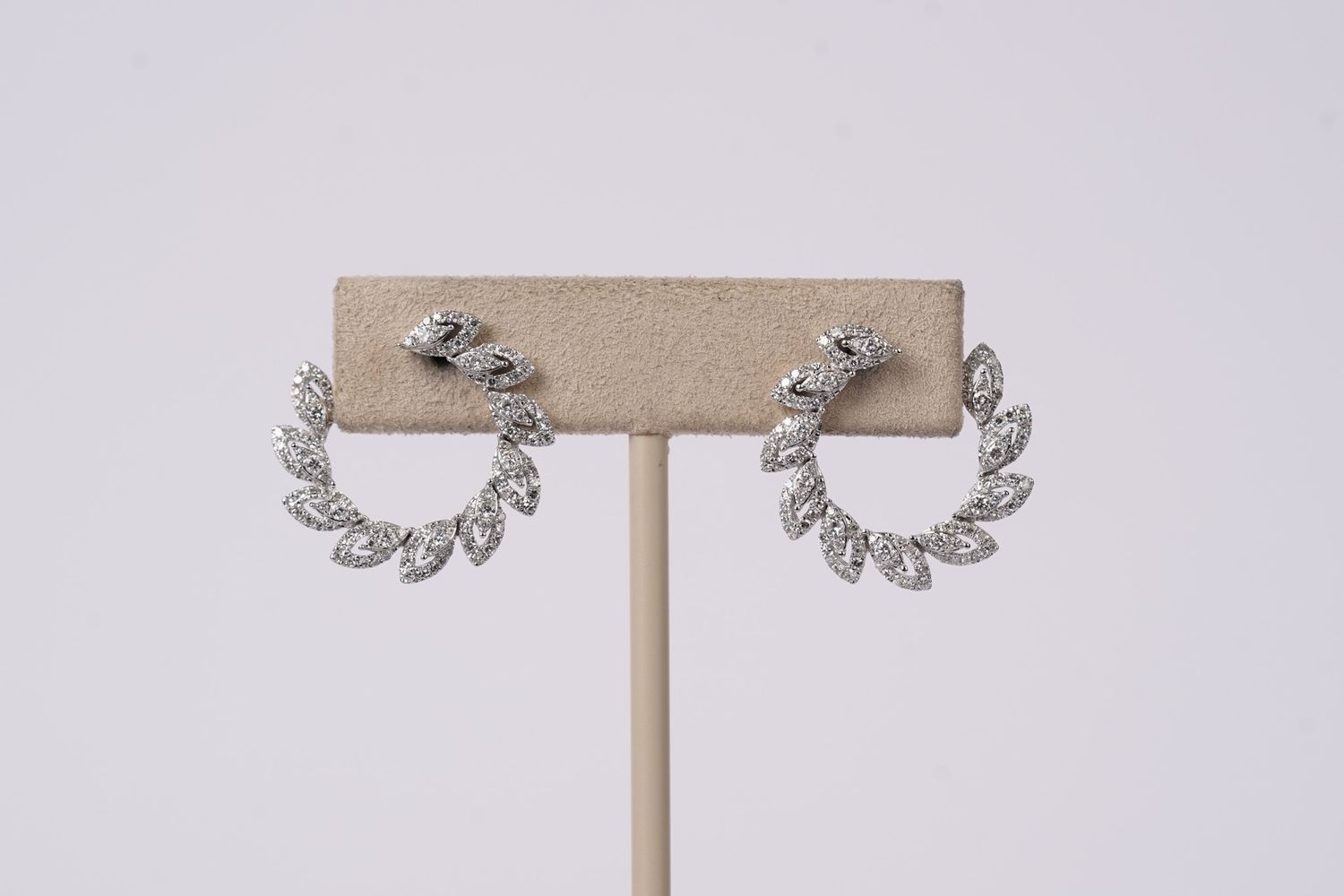 LTTX- 14KW 3.87g 1.00ctw Diamond Fashion Earrings