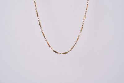 VBN- 14KY 2.70g Antique Link Chain 18&quot;