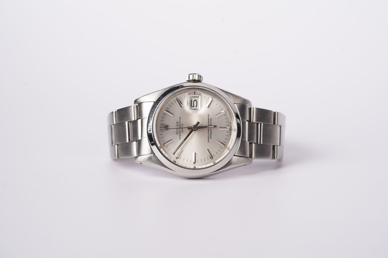 ATPT- Rolex Pre-Owned Date 34mm Stainless Steel