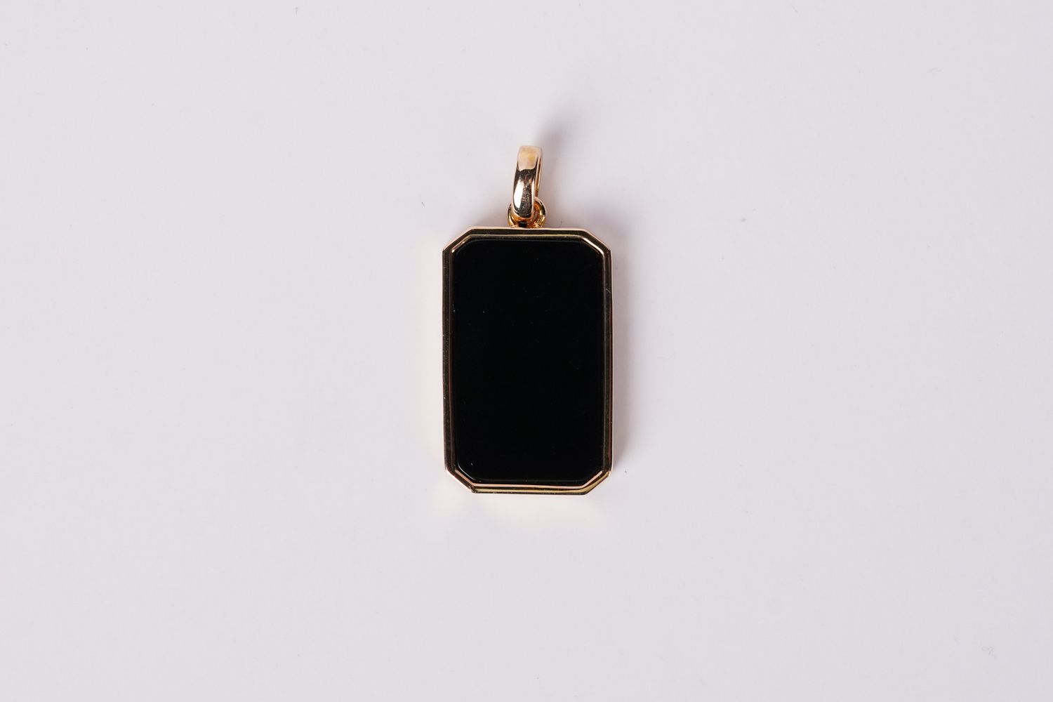 LTX- 18KY 1.77g Black Onyx Fashion Pendant (Pendant Only)