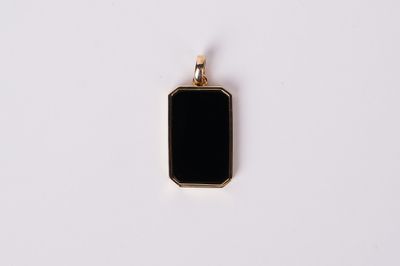 LTX- 18KY 1.77g Black Onyx Fashion Pendant (Pendant Only)