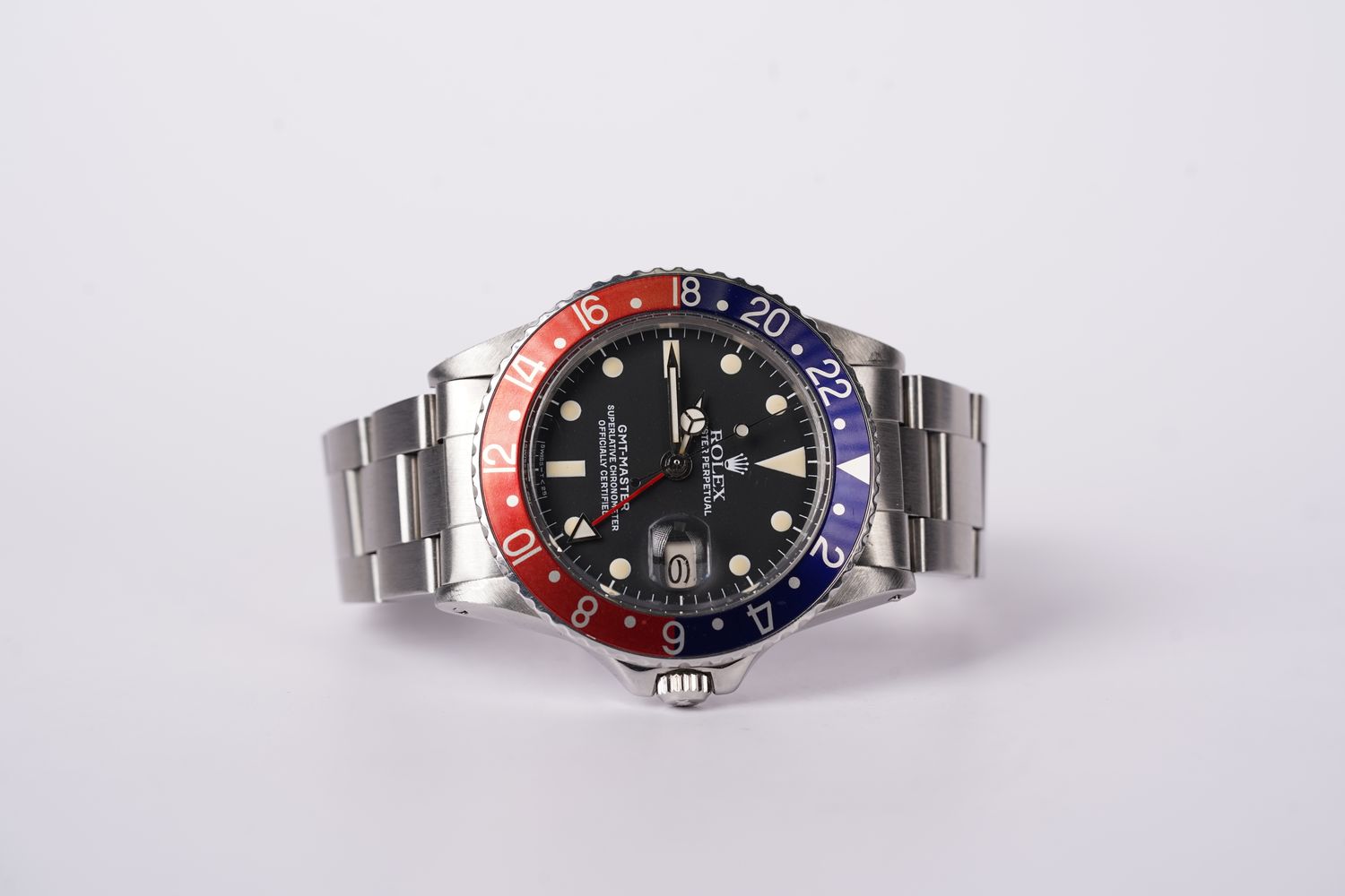 VVTPT- Men&#39;s Rolex GMT Master (Pepsi) Stainless 40mm