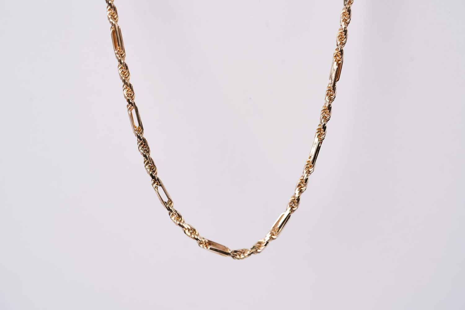 RTTX- 14KY 16.41g 2.8mm Rope Chain 20&quot;