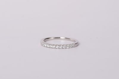 AIE- 14KW 1.81g .23ctw Diamond Stackable Band (size 7)