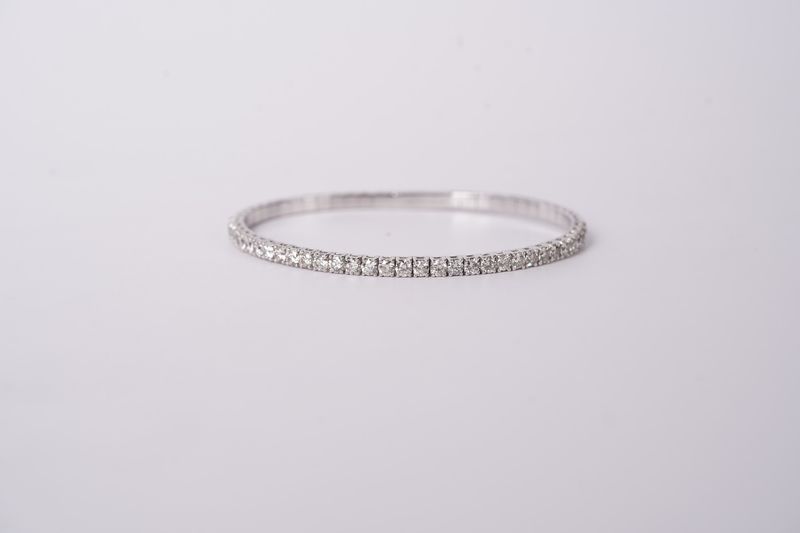 VLTT- 14KW 10.34g 3.00ctw Diamond Flex Bangle Bracelet