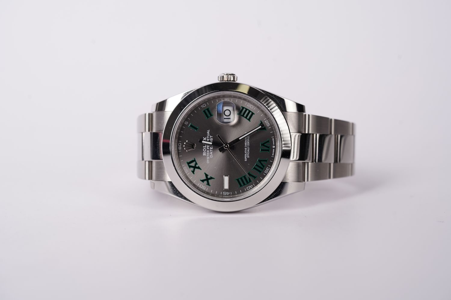 VTPTP- Men&#39;s 41mm Rolex &quot;Wimbledon&quot; Datejust