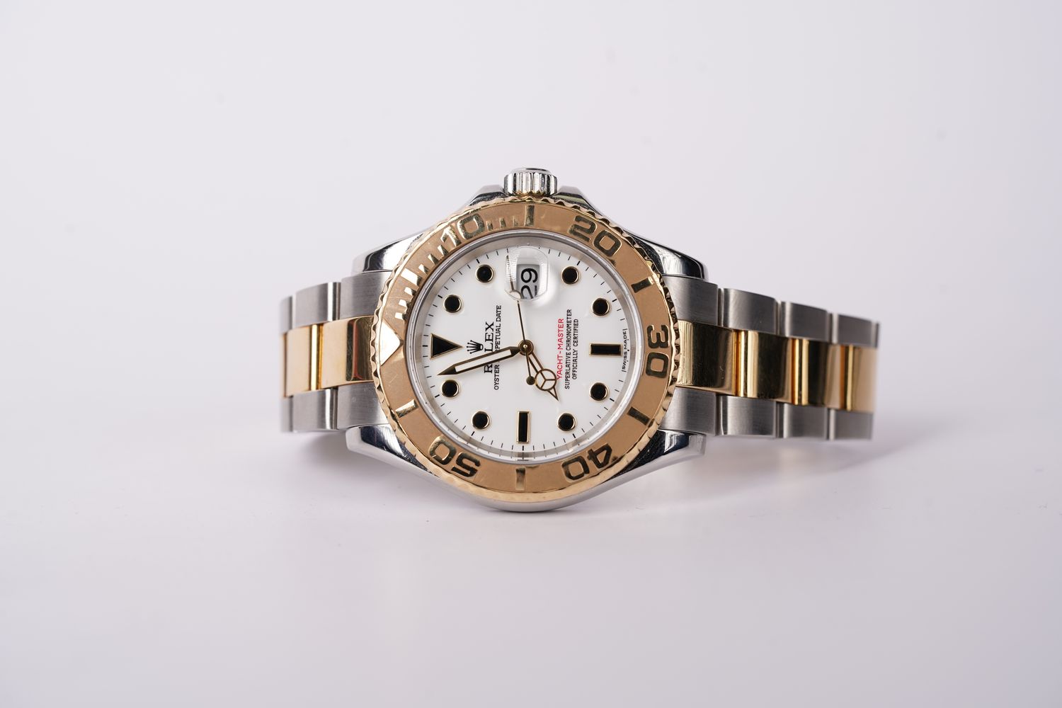 VTPTP- Men&#39;s 42mm Rolex Two Tone Yacht Master
