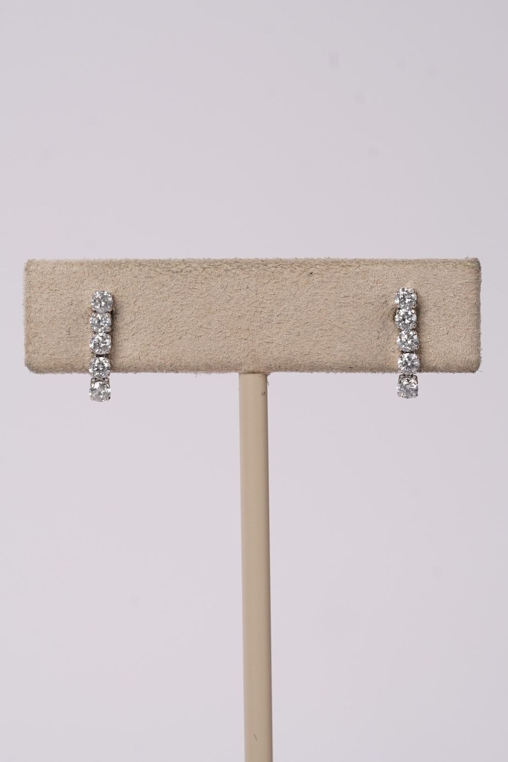 AIT- 14KW .73g .50ctw Diamond Dangle Earrings