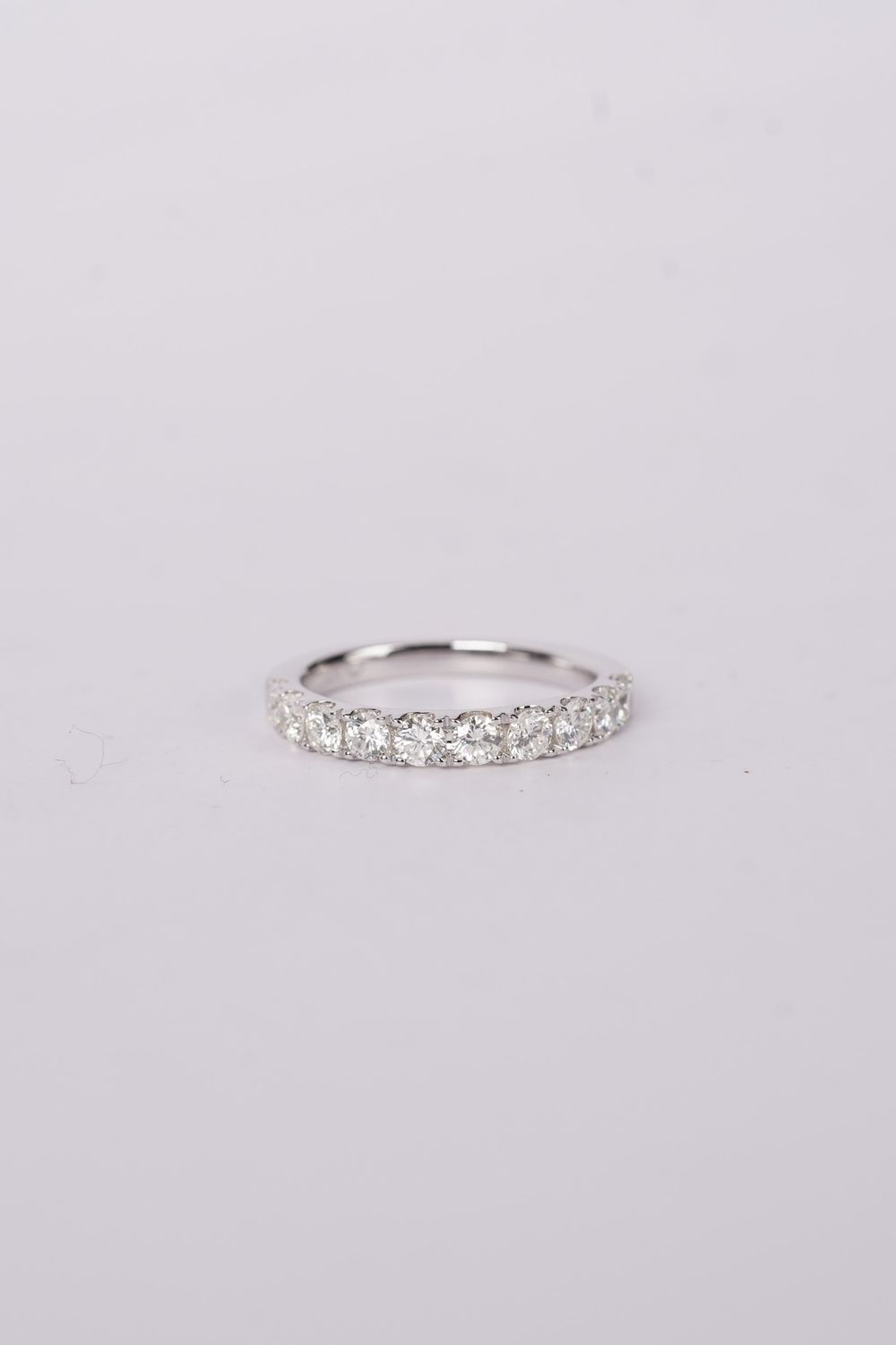 VTBI- 14KW 3.26g 1.00ctw Diamond U Prong Stackable Wedding Band (size 6.5)