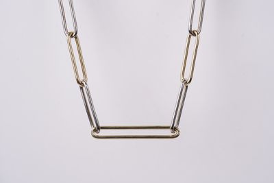BLTX- 14KW 13.90g Extra Large Paperclip Necklace 18&quot;