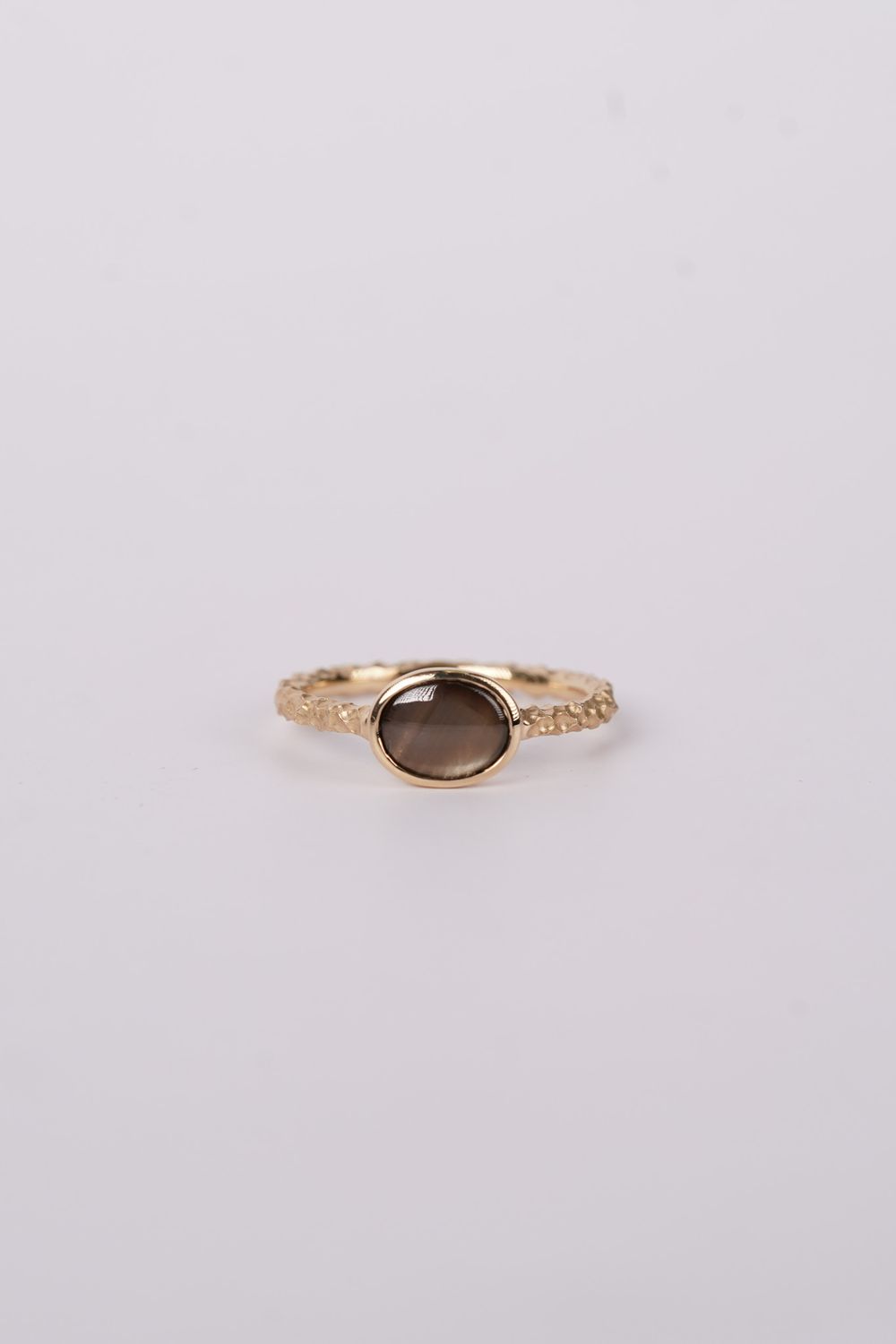 NET- 14KY 2.35g 1.17ct Sapphire Bezel Fashion Ring (size 7)