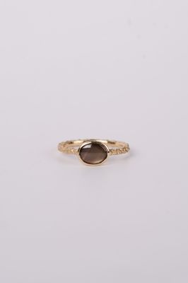 NET- 14KY 2.35g 1.17ct Sapphire Bezel Fashion Ring (size 7)