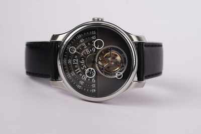EBTX- XERIC Halograph Tourbillon Collector&#39;s Edition Fume Black Men&#39;s Watch
