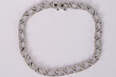 VLTT- 14KW 15.61g 2.72ctw Diamond Link Fashion Bracelet 7.5&quot;