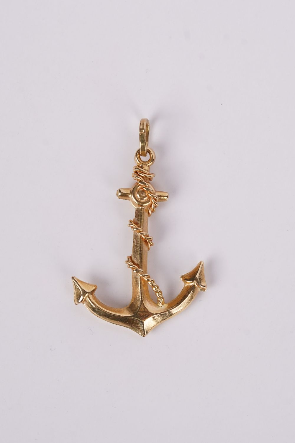 LAX- 14KY 2.80g Anchor Charm