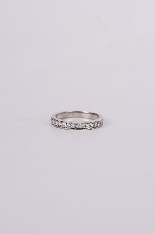 BEX- 14KW 3.27g .25ctw Diamond Stackable Band (size 6.5)