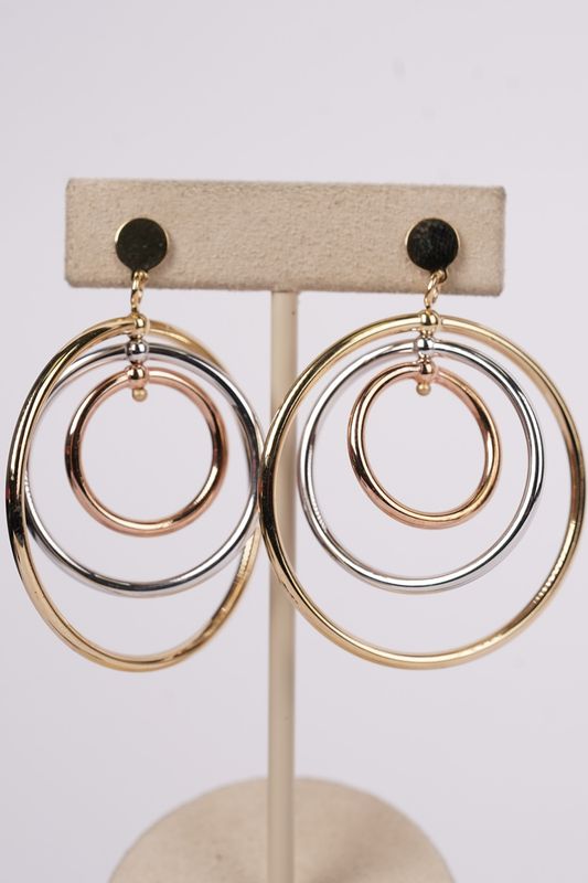 VRE- 14KWYR 5.15g Fashion Gold Earrings