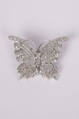 BATX-14KW 9.9g 2.37ctw Diamond Butterfly Pin