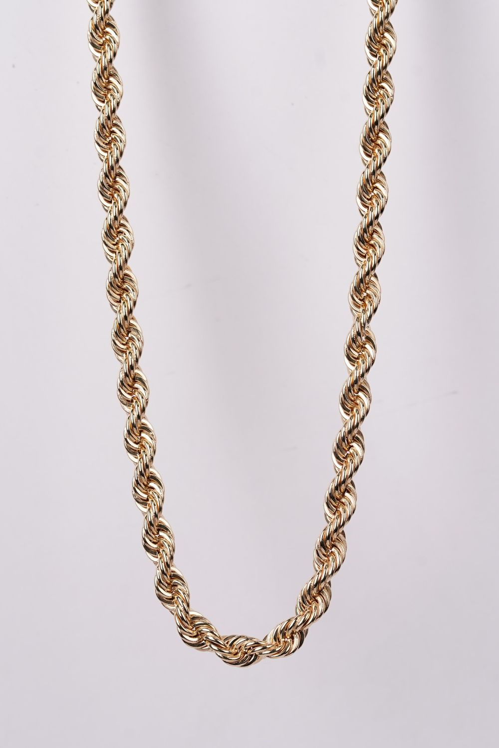 NVLN- 14KY 55.89g 5mm Rope Chain 24&quot;
