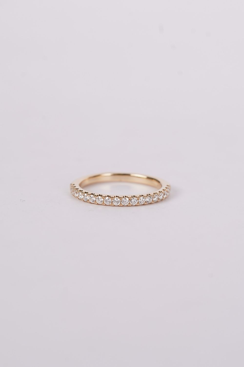 RBLX- 14KY 2.20g .35ctw Diamond Stackable Band (size 6.5)
