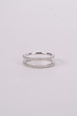 LILX- 14KW 3.71g .37ctw Diamond Wrap (size 6.5)