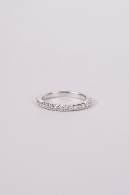 INLX- 14KW 2.75g .43ctw Diamond Stackable Band (size 6.5)