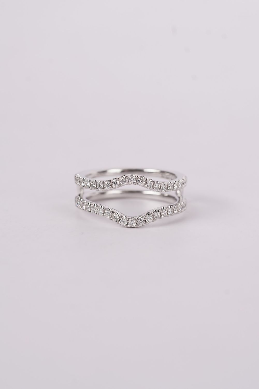 VAEL- 14KW 4.75g .55ctw Diamond Wrap (size 6.5)