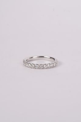 VAIL- 14KW 2.72g .78ctw Diamond Stackable Band (size 6.5)