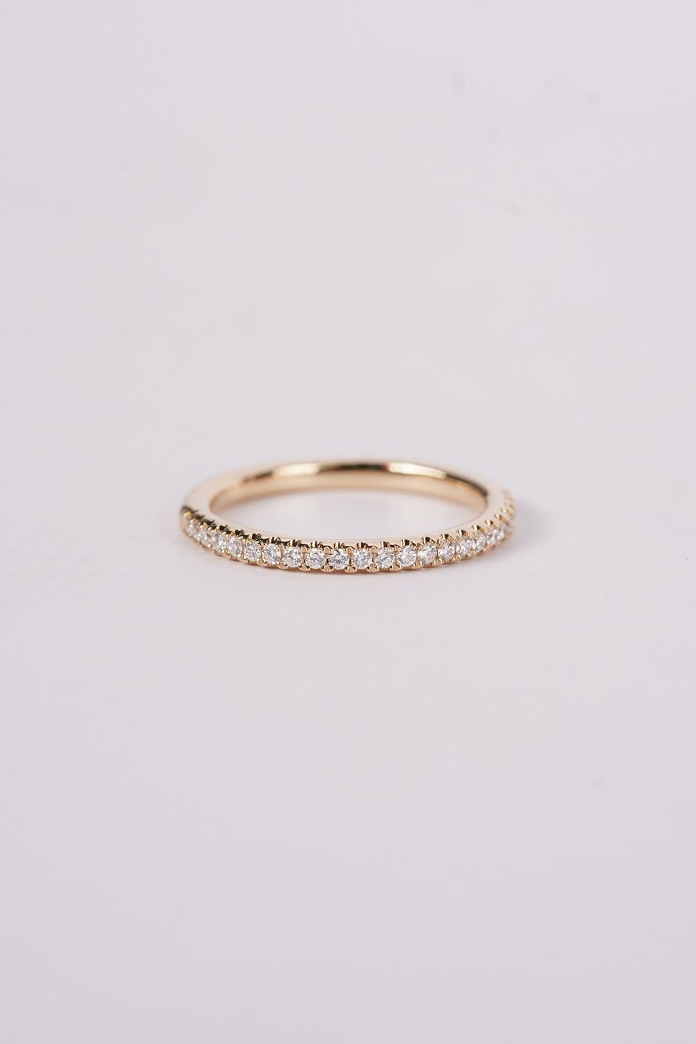 ENLX- 14KY 2.15ctw .20ctw Diamond Stackable Band (size 6.5)