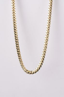 NDIA- 14KY 45.80g 4.5mm Cuban Link Chain 24&quot;