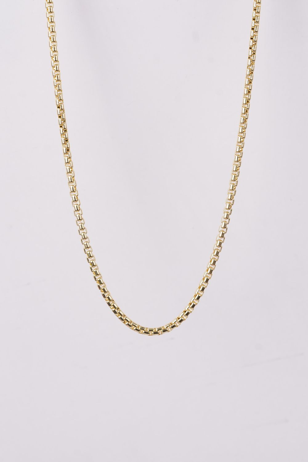 VDBL- 14KY 19.33g 2.4mm Venetian Box Chain 24&quot;