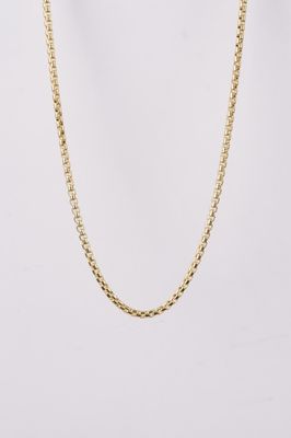 VDBL- 14KY 19.33g 2.4mm Venetian Box Chain 24&quot;
