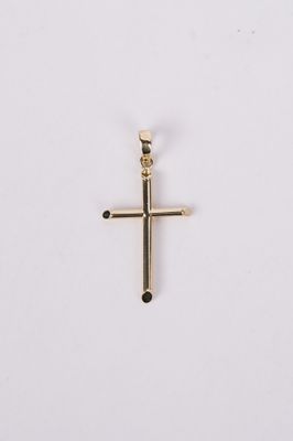ETX- 14KY .65g Gold Cross