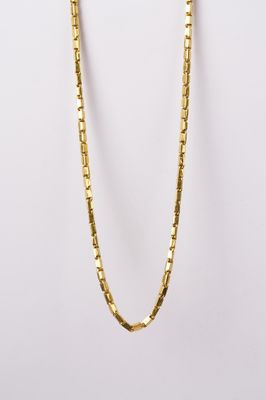 BTPT- 24K 60.57g 3.4mm Handmade Gold Chain 24"