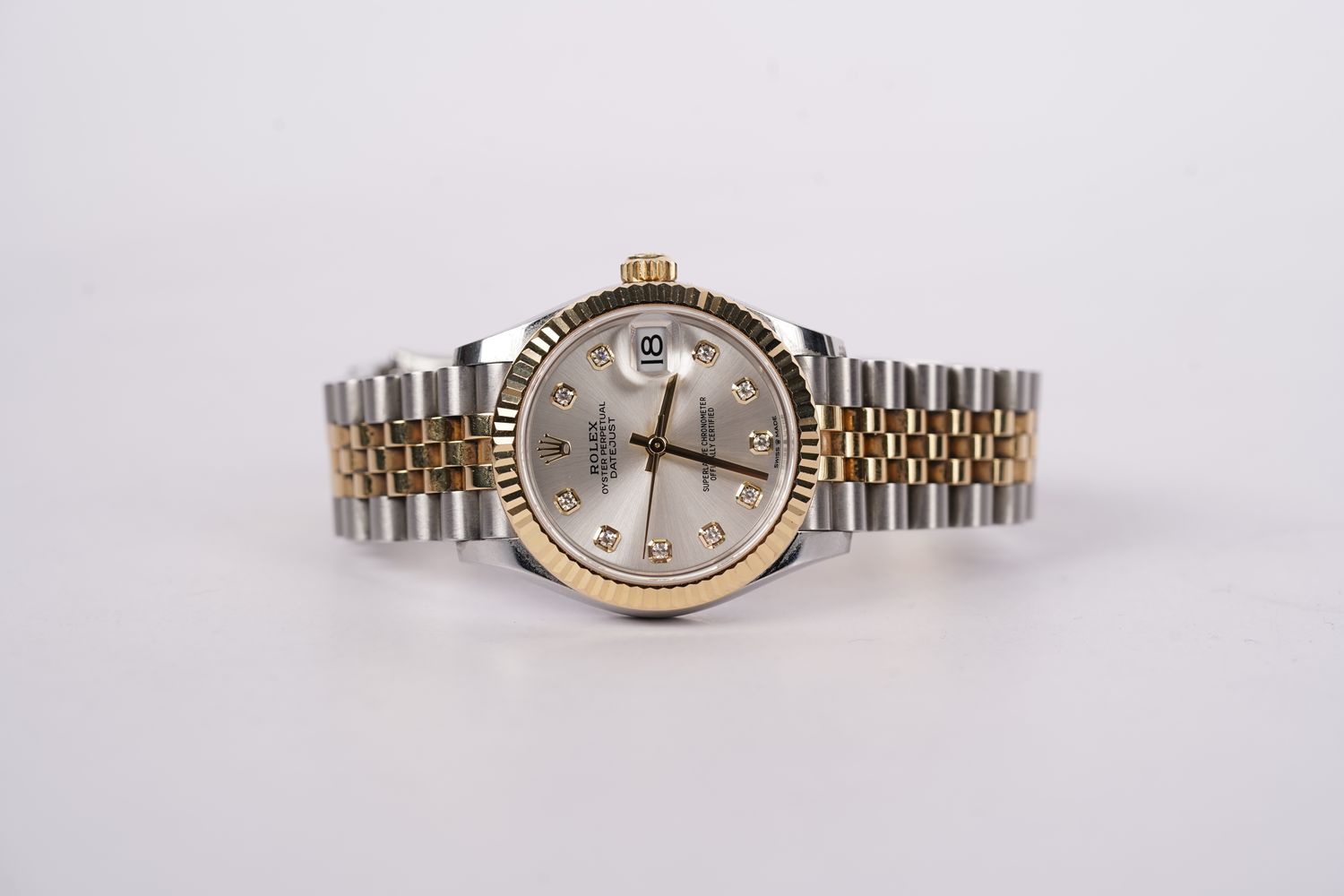 VATPT- Rolex 31mm Two Tone Datejust w/Diamond Dial