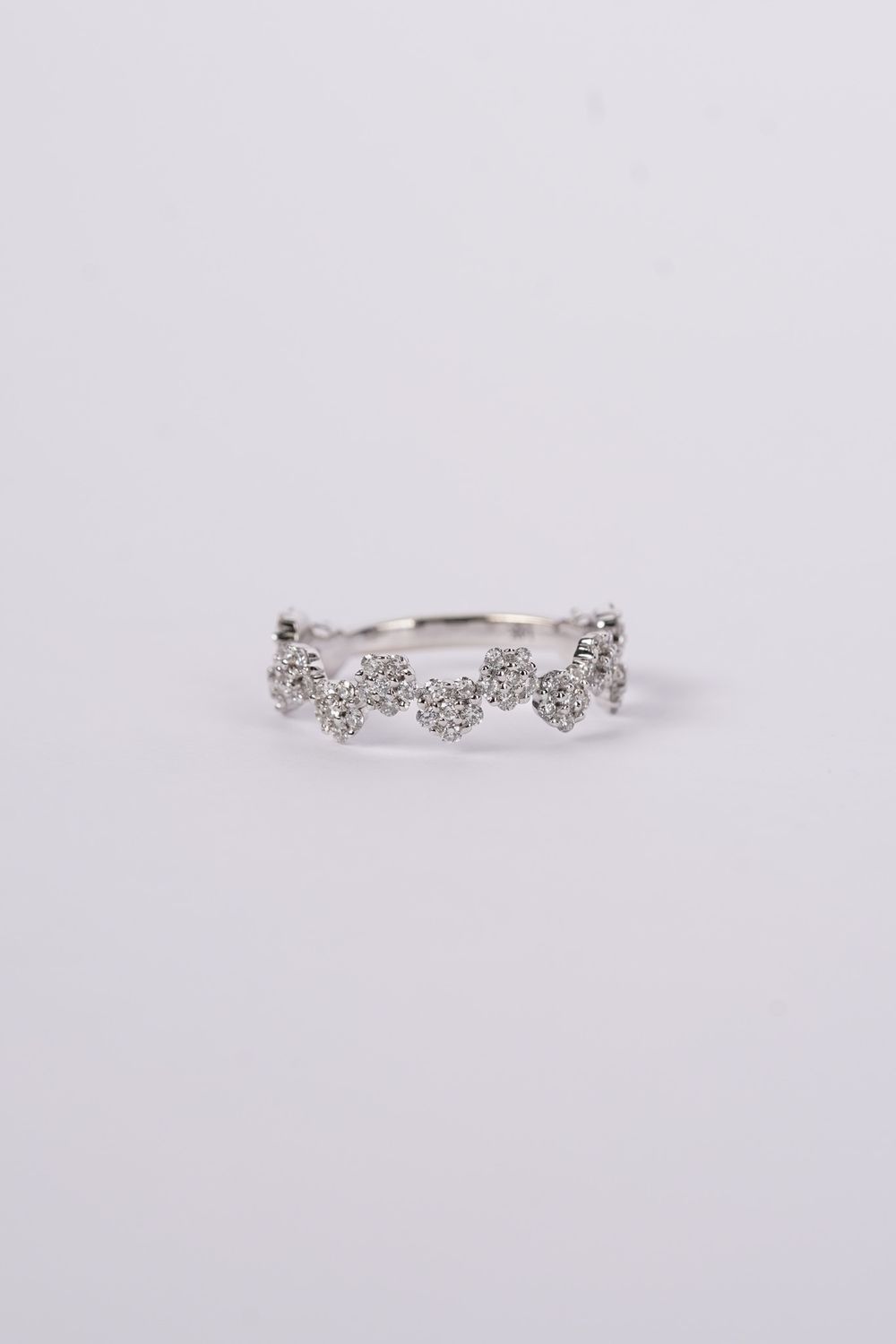 DII- 14KW 2.3g .75ctw Diamond Stackable Band (size 7)
